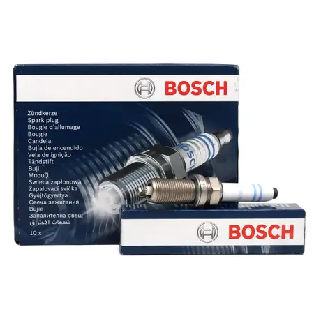 BOSCH Z&uuml;ndkerze DOPPELPLATIN (1 St&uuml;ck) 0241245673 AUDI SEAT SKODA VW 1.8/2.0TFSI