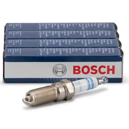 4x BOSCH 0242236633 Z&uuml;ndkerze FORD B-/C-Max Fiesta Focus Ka Mondeo 1.25-1.6