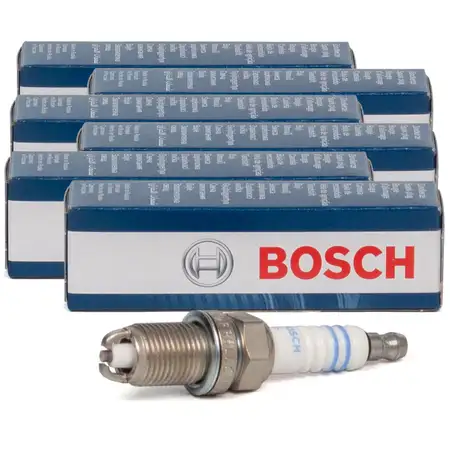 6x BOSCH 0242240566 Z&uuml;ndkerze FR6LDC f&uuml;r PORSCHE 911 (963 993 996) 99917019590