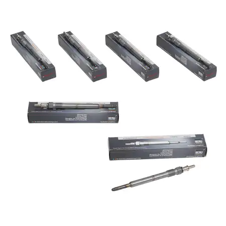 6x BERU Gl&uuml;hkerze Set GN003 0100226379 Mercedes W202 W203 C209 W210 W211 W463