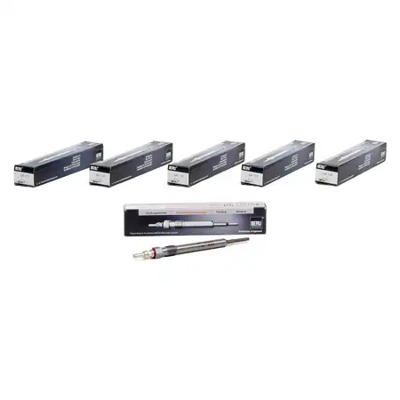 6x BERU Gl&uuml;hkerze Set GE133 0100266040 Audi Seat Skoda VW TDI-Motoren ab 2004
