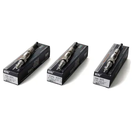 3x BERU Gl&uuml;hkerze VW BORA CADDY GOLF III IV LT LUPO PASSAT POLO SHARAN T4 VENTO