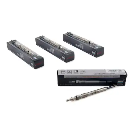 4x BERU Gl&uuml;hkerze GN053 Alfa Romeo f&uuml;r Fiat Ford Lancia Opel Suzuki 1.3D