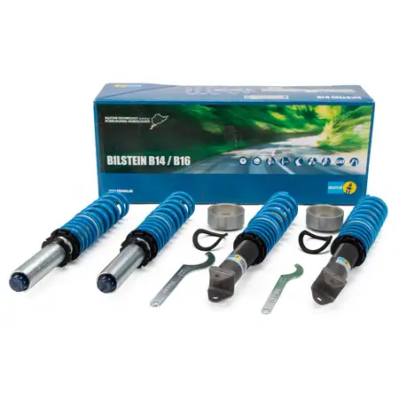 BILSTEIN B16 PSS10 Gewindefahrwerk Satz PORSCHE 911 997 GT3 GT2 vorne + hinten