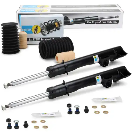 2x BILSTEIN B4 Sto&szlig;d&auml;mpfer + B1 Dreckschutz MERCEDES E-KLASSE W124 + S124 vorne