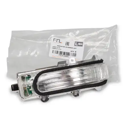 Blinkleuchte Blinker Au&szlig;enspiegel LED TOYOTA Auris + Kasten Corolla Stufenheck links