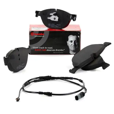 BREMBO Bremsbel&auml;ge + Wako f&uuml;r BMW 5er F10 F11 F07 6er F12 F13 7er F01-04 vorne
