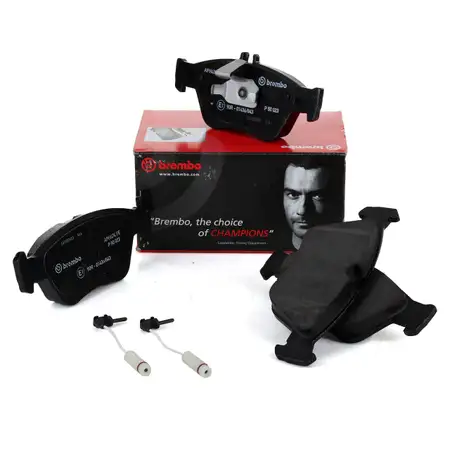 BREMBO Bremsbel&auml;ge + Wako MERCEDES W202 S202 C208 A208 W210 S210 R170 vorne