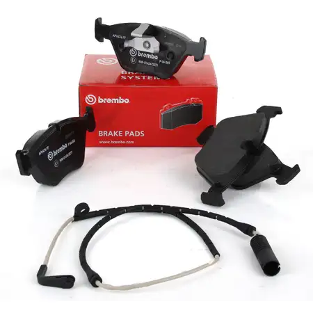 BREMBO Bremsbel&auml;ge + Wako BMW 5er E39 520-535i 520d 525d 525td/tds 530d vorne