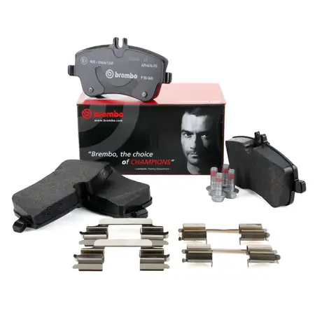 BREMBO P50045 Bremsbel&auml;ge Bremskl&ouml;tze Mercedes C-Klasse W203 S203 C209 vorne