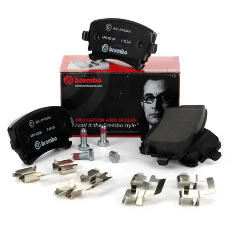 BREMBO P85076 Bremsbel&auml;ge f&uuml;r AUDI A4 (B6 B7) A6 (C5 C6) A8 (4E_) VW T5 hinten