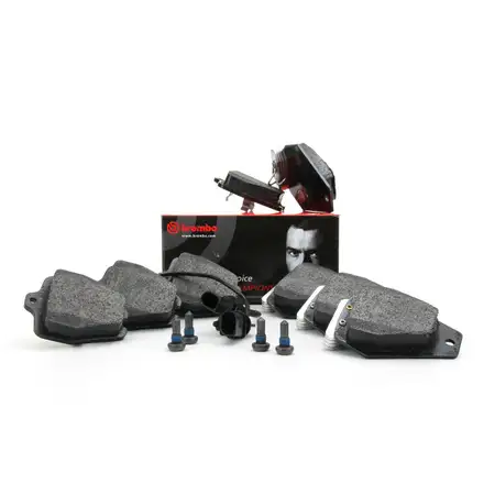BREMBO Bremsbel&auml;ge + Wako AUDI A4 (B5) S4 quattro A6 (C5) 1LX/T7Z vorne P85096