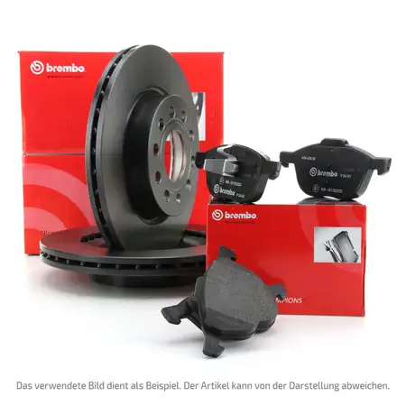 BREMBO Bremsen Bremsscheiben + Bremsbel&auml;ge SEAT AROSA VW LUPO POLO 6N1 6N2 vorne
