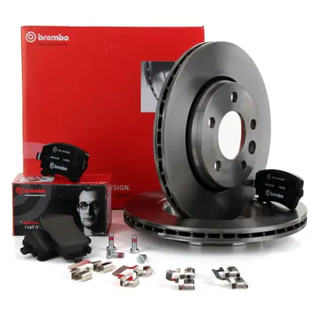 BREMBO Bremsen Bremsscheiben + Bel&auml;ge VW MULTIVAN TRANSPORTER T5 2E3 2E4 hinten