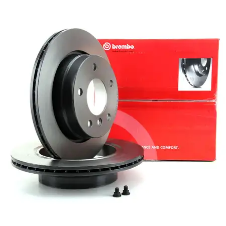 BREMBO Bremsscheiben f&uuml;r BMW E36 323/328 E46 316-323 318/320d hinten 09.7727.11