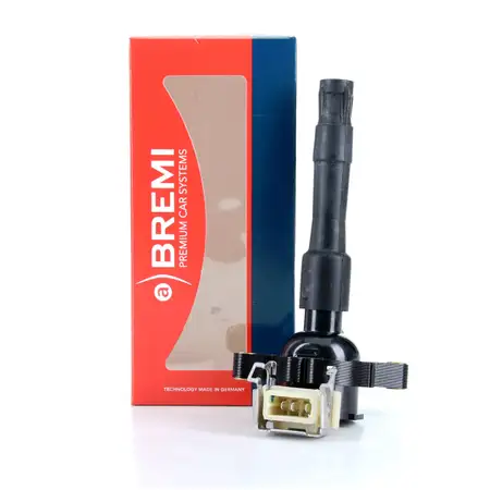 BREMI Z&uuml;ndspule + Z&uuml;ndkerzenstecker f&uuml;r BMW BENZINER M50 M52 M54 M62 M73 S50 S62