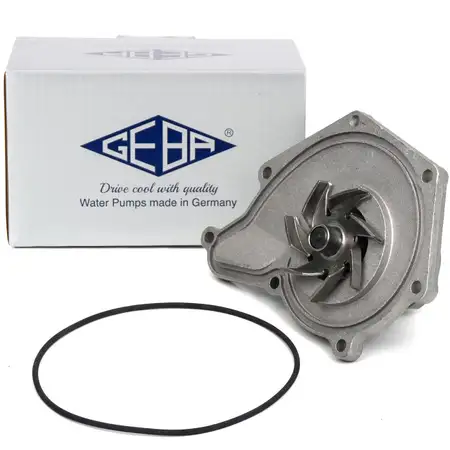 GEBA Wasserpumpe f&uuml;r AUDI A4 A5 A6 A8 Q5 Q7 PORSCHE CAYENNE VW PHAETON TOUAREG