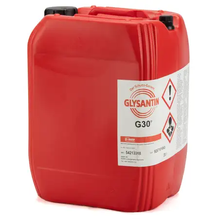 BASF GLYSANTIN Frostschutz K&uuml;hlerfrostschutz Konzentrat G30 PINK - 20L 20 Liter