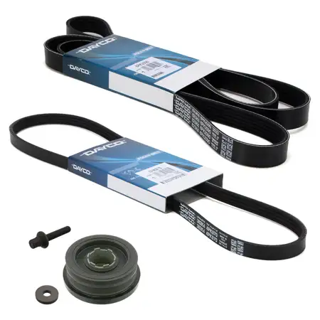 CONTI 6PK2090 4PK970 Keilrippenriemen VD1120 Riemenscheibe BMW 3er E46 320d M47