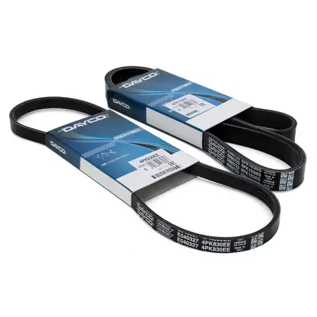 2x CONTI 6PK1836 + 4PK830 Keilrippenriemen BMW E87 118d 120d E90 E91 318d 320d M47 N47