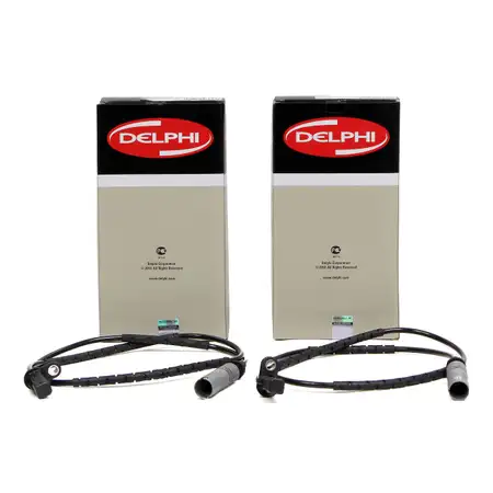 2x DELPHI ABS Sensor Raddrehzahl f&uuml;r BMW E81 E82 E87 E88 E90 E91 E92 E93 hinten