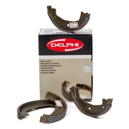 DELPHI LS1851 Bremsbacken f&uuml;r BMW E81-88 F20/21 F22/23 E46 E90-93 F30/31 hinten