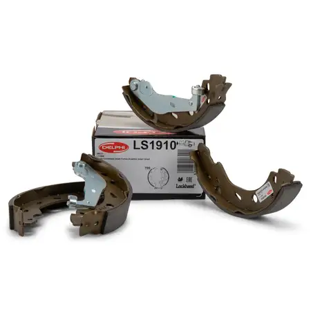 DELPHI LS1910 Bremsbacken f&uuml;r SMART CABRIO CITY-COUPE FORTWO (450 451) hinten