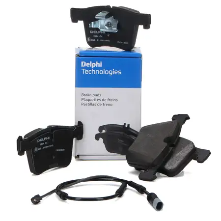 DELPHI Bremsbel&auml;ge + Wako BMW 1er F20/21 2er F22/23 3er F30-34 4er F32-36 vorne