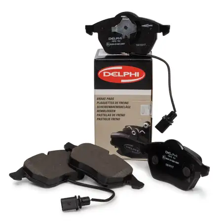 DELPHI Bremsbel&auml;ge + Wako AUDI A4 A6 SEAT EXEO SKODA SUPERB I VW PASSAT 3B vorne
