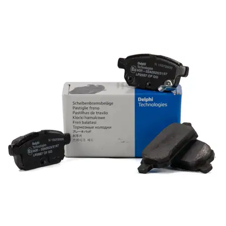DELPHI LP2687 Bremsbel&auml;ge SUZUKI Baleno FW EW Swift 4 5 Vitara LY hinten