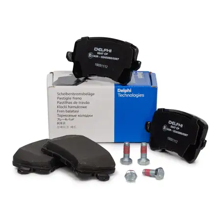 DELPHI Bremsbel&auml;ge AUDI A6 Q3 SEAT ALHAMBRA VW CC PASSAT SHARAN TIGUAN hinten
