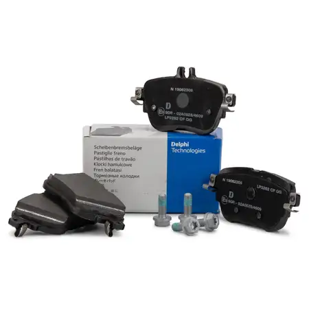 DELPHI LP3262 Bremsbel&auml;ge Bremskl&ouml;tze MERCEDES CLS C257 E-KLASSE W213 hinten