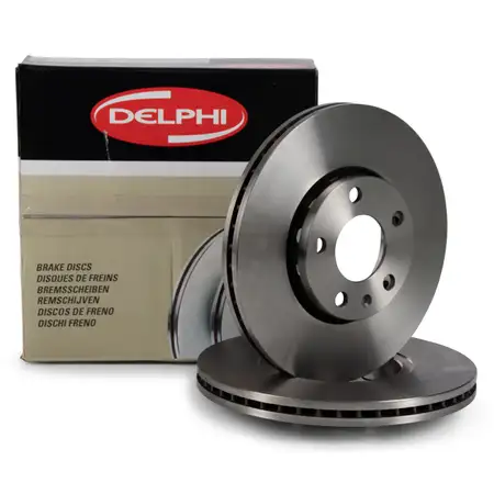 DELPHI Bremsscheiben f&uuml;r AUDI 100 A4 A6 SEAT EXEO SKODA SUPERB VW PASSAT vorne