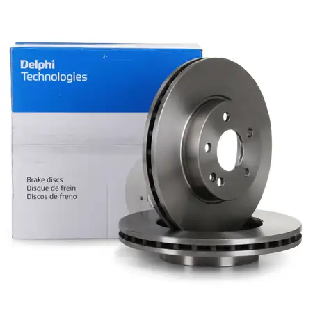 DELPHI Bremsscheiben Satz MERCEDES V-KLASSE VIANO VITO / MIXTO W639 W447 vorne