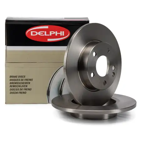 DELPHI Bremsscheiben Satz MERCEDES-BENZ W169 A150 A160 A160CDI + W245 B150 vorne