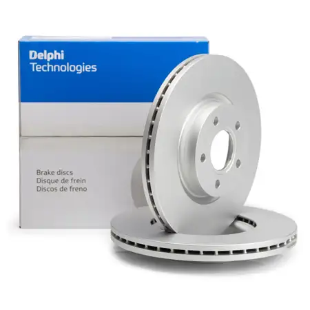 DELPHI Bremsscheiben Satz FORD C-Max 1 2 Focus 2 3 Kuga 1 2 vorne