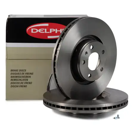 DELPHI Bremsscheiben f&uuml;r AUDI A6 (4F C6) 1LG, 1LD A8 (4E) 1LG vorne 4F0615301E