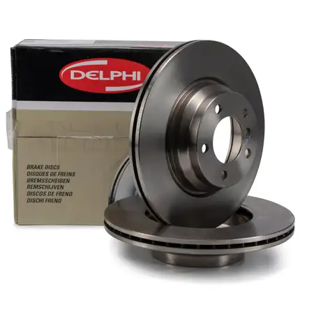 DELPHI Bremsscheiben f&uuml;r BMW 1er E81 E82 E87 E88 3er E90 E91 E92 E93 X1 vorne