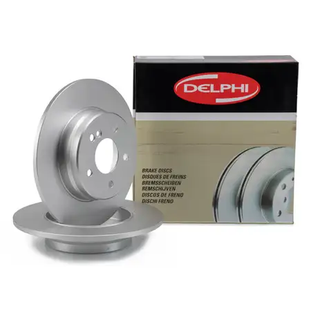 DELPHI Bremsscheiben Satz MERCEDES W203 C/A208 C/A209 W124 W210 R171 R172 hinten