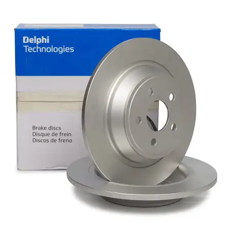 DELPHI Bremsscheiben f&uuml;r FORD EDGE 2.0 TDCi + GALAXY S-MAX ab 01.2015 hinten