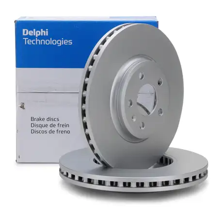 DELPHI Bremsscheiben Satz f&uuml;r AUDI A4 (8K B8) A5 (8T 8F) Q5 (8RB) PR-1LA vorne