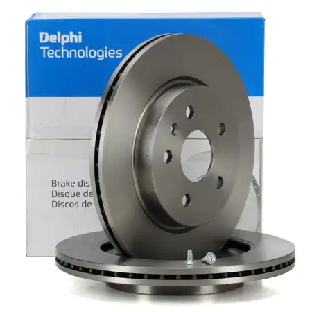 DELPHI Bremsscheiben f&uuml;r OPEL INSIGNIA A SAAB 9-5 (YS3G) 17 / 18 Zoll hinten