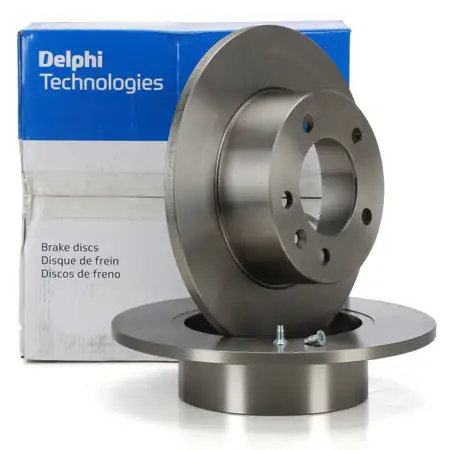 DELPHI Bremsscheiben f&uuml;r NISSAN NV400 OPEL MOVANO B RENAULT MASTER III hinten