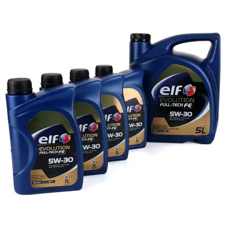 elf Evolution Full-Tech FE 5W-30 Motor&ouml;l RENAULT RN0720 MB 226.51 - 9L 9 Liter