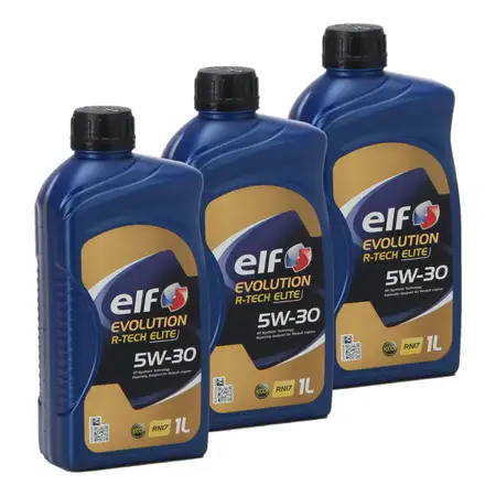 elf Evolution RN-TECH ELITE 5W-30 5W30 Motor&ouml;l &Ouml;l C3 Renault RN17 - 3L 3 Liter
