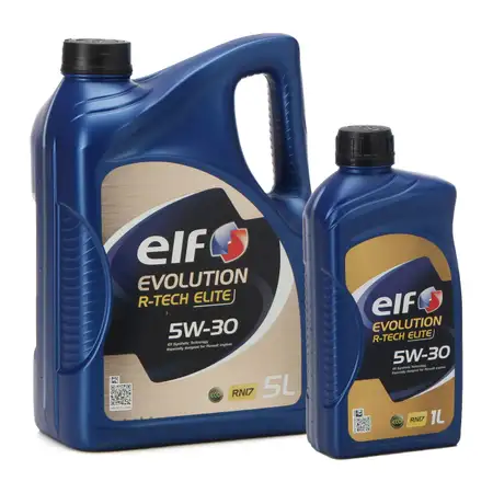 elf Evolution RN-TECH ELITE 5W-30 5W30 Motor&ouml;l &Ouml;l C3 Renault RN17 - 6L 6 Liter