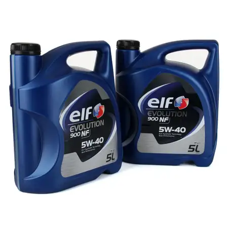 elf Evolution 900 NF 5W-40 Motor&ouml;l VW 502.00/505.00 MERCEDES 229.3 - 10 Liter