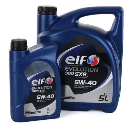 elf Evolution 900 SXR 5W-40 Motor&ouml;l RN0700 RN0710 MERCEDES 226.5 - 6L 6 Liter