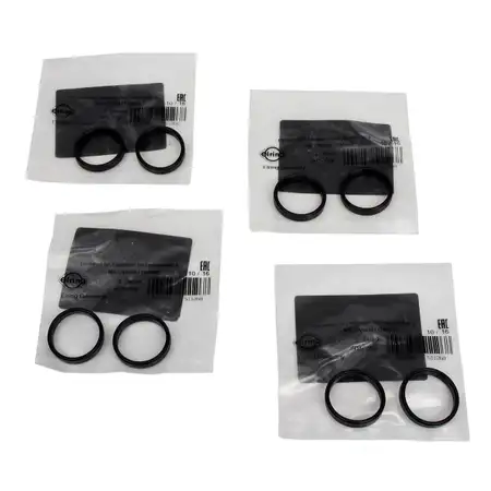 8x ELRING Kr&uuml;mmerdichtung Ansaugkr&uuml;mmer 915.769 MERCEDES W202 W124 W210 200-250D