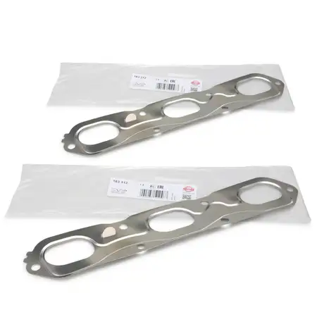 2x ELRING Kr&uuml;mmerdichtung Abgaskr&uuml;mmer PORSCHE 996 3.4 Carrera + BOXSTER CAYMAN